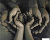 Алмазная мозаика  ФРЕЯ Маленькие пяточки ALPD-193