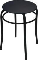 Табурет Ника 2 ТПР2/Ч (черный/матовый черный)