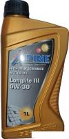 Моторное масло Alpine Longlife III 0W-30 1л