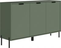 Тумба Black Red White Paloma KOM3D (дымчатый зеленый)