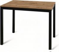 Кухонный стол Древпром М169 Симпл 2 ДП1-03-16 110x68 (дуб вотан/черный)