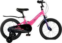 Детский велосипед Maxiscoo Jazz Стандарт Плюс 16 2025 MSC-J1642 (розовый сапфир, разобранный)