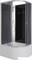 Душевая кабина Niagara Eco E110/80/40L/TN/BK 110x80x195