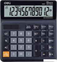 Бухгалтерский калькулятор Deli EM01120 (черный)