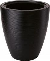 Кашпо Form-Plastic Gobi FP-5240-084 (глубокий черный)