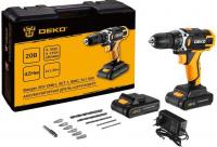 Дрель-шуруповерт Deko Banger 20V ONE+ 083-1110 (с 2-мя АКБ, кейс)
