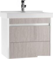 Домино Тумба под умывальник Fest 60 Uno подвесная с двумя ящиками В2