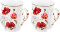 Набор кружек Elan Gallery Маки 420329_2 (2шт)