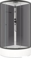 Душевая кабина Domani-Spa Simple 99 Mid 90x90 DS01Sm99MGrCl00.Gt-V1.2-Black