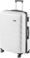Чемодан-спиннер DoubleW YF-PP02 (L, белый)