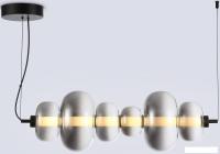 Подвесная люстра Ambrella LH11072 BK/SM (черный/дымчатый)