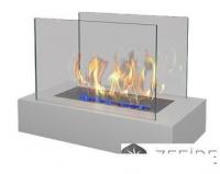 Биокамин ZeFire Galea белый