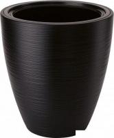 Кашпо Form-Plastic Gobi FP-5230-084 (глубокий черный)