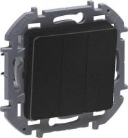 Выключатель Legrand Inspiria 673543 (антрацит)