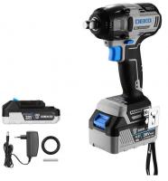 Гайковерт Deko DKIS 085-1124 (с 2-мя АКБ)