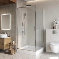 Душевой уголок BelBagno LUCE-A-1-100/100-C-Cr