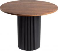 Кухонный стол Notta Барел 110 615170 (орех кантри/черный)