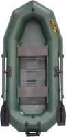 Моторно-гребная лодка Муссон R-260 PC TP (зеленый)