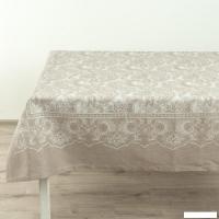 Скатерть Беларускі лён 170x250 24С58-ШР (133 Эсмеральда 134/сорт 1)