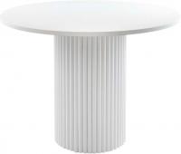 Кухонный стол Notta Барел 100 615163 (белый/белый)