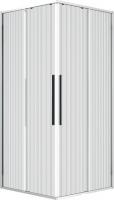 Душевой уголок Niagara Nova NG-4622-34 80x80x195 (хром/рифленое стекло)