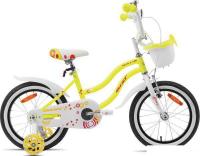 Детский велосипед AIST Wiki 14 2025 (желтый)