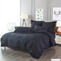 Постельное белье Sofi De MarkO Марми 160x220 ПД8-ч-160x220 (черный)