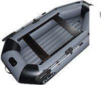 Моторно-гребная лодка Vivax К300Т НДНД (без киля, серый/черный)