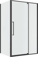 Душевой уголок Niagara Nova NG-35-11AGR-A80GR-34 110х80х195 (графит/прозрачное стекло)