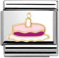 Звено для браслета NominatioN Торт со свечей 030285/05