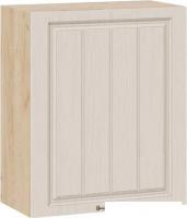 Шкаф навесной Трия Лина 1В6 с одной дверью (дуб крафт золотой/крем)