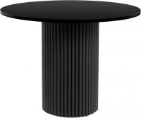 Кухонный стол Notta Барел 110 615169 (черный/черный)