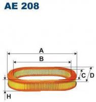 Воздушный фильтр Filtron AE208