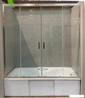 Стеклянная шторка для ванны Adema Гласс лайн 150 (прозрачный)