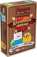 Настольная игра Мир Хобби Время приключений: Карточные войны. Финн против Джейка