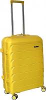 Чемодан-спиннер DoubleW YF-PP02.1 (M, желтый)