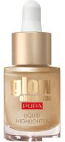 Хайлайтер жидкий  Pupa Glow Obsession Liquid (100 sunrise) 13.5 мл