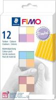 Полимерная глина Fimo Soft Pastel Colours 8023 C12-3 (12x25 г)