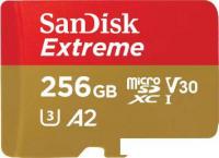 Карта памяти SanDisk Extreme SDSQXAV-256G-GN6MA microSDXC 256GB