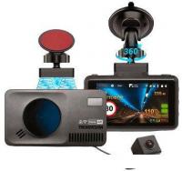Видеорегистратор-радар детектор-GPS информатор (3в1) TrendVision DriveCam Real 4K Signature LNA 2CH