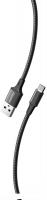 Кабель SmartBuy iK-12-S14b USB Type-A - microUSB (1 м, черный)