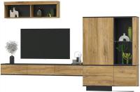 Горка Интерлиния Quartz-12 (дуб нокс/черный)