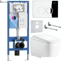 Унитаз подвесной Roxen StounFix Dual Fresh 968509