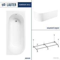 Ванна Lauter Monaco 170x72.5 2113170R (с каркасом и лицевым экраном)