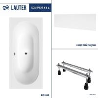 Ванна Lauter Ava 150х75 21208050 (с ножками и лицевым экраном)