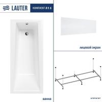 Ванна Lauter Versailles 170x75 21070075 (с каркасом и лицевым экраном)