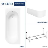 Ванна Lauter Monaco 170x72.5 2113170L (с каркасом и лицевым экраном)
