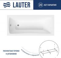Ванна Lauter Bianca 160х70 21207160 (с каркасом)