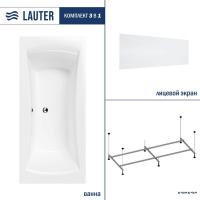Ванна Lauter Belgravia 170x75 21110170 (с каркасом и лицевым экраном)