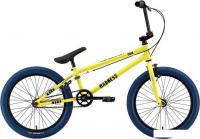 Велосипед Stark Madness BMX 1 2025 (лимонный/черный/лазурный)
